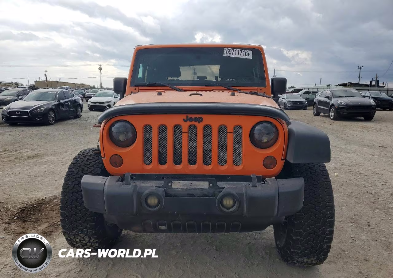 2012 Jeep Wrangler Sport VIN:1C4AJWAG0CL258828 - 5