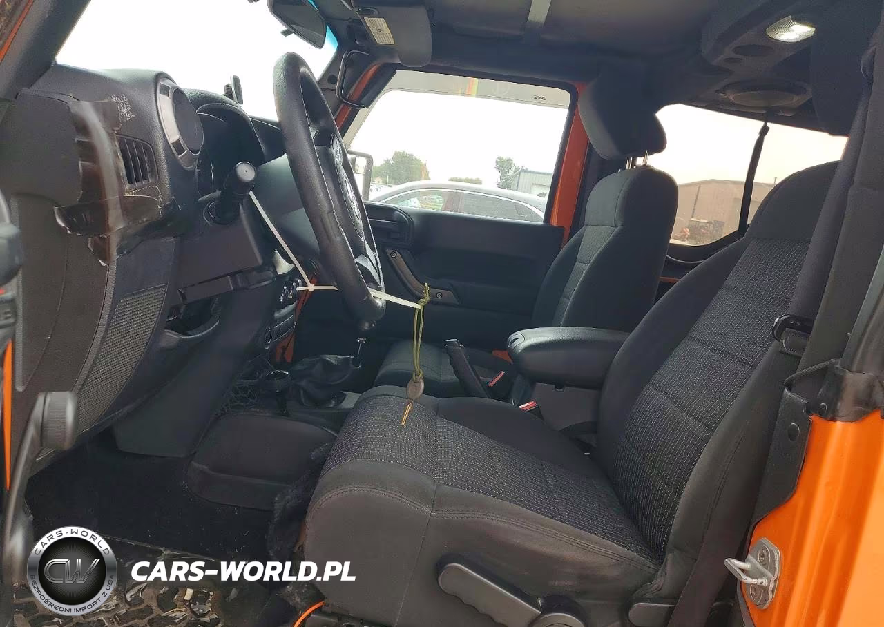 2012 Jeep Wrangler Sport VIN:1C4AJWAG0CL258828 - 7