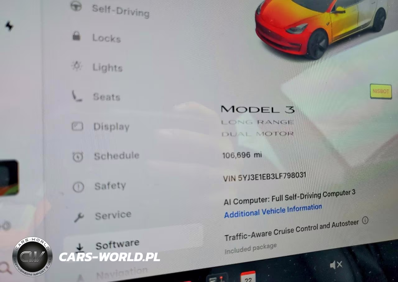 2020 Tesla Model 3 VIN:5YJ3E1EB3LF798031 - 9