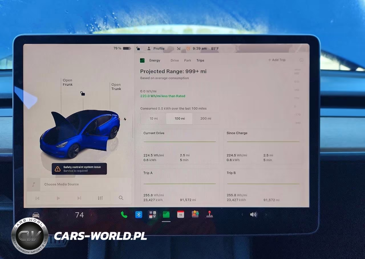 2022 Tesla Model 3 VIN:5YJ3E1EB7NF171755 - 9