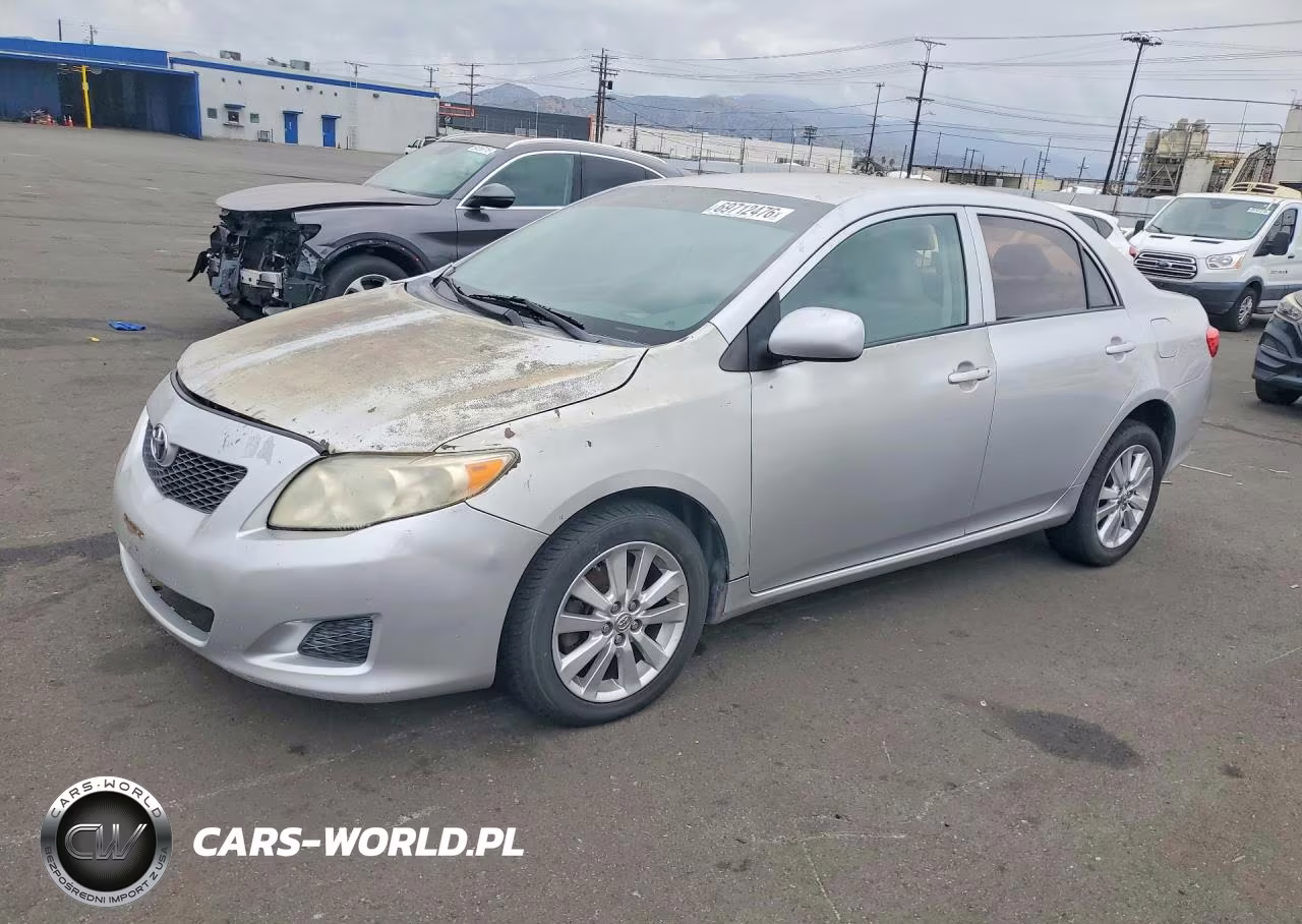 2010 Toyota Corolla Le VIN:1NXBU4EE5AZ252194 - 1