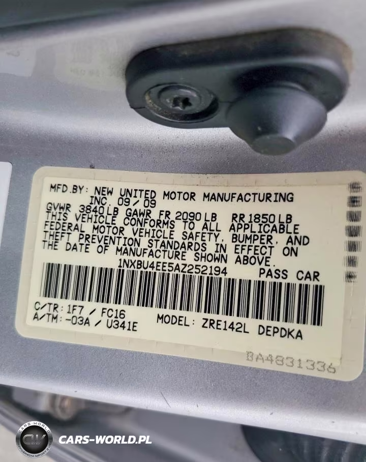 2010 Toyota Corolla Le VIN:1NXBU4EE5AZ252194 - 12