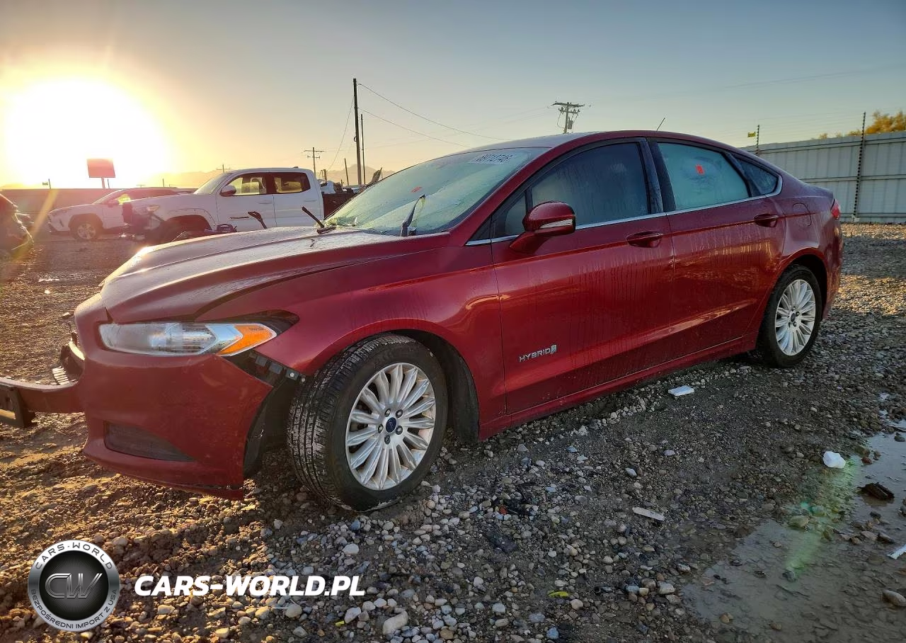 2016 Ford Fusion Se Hybrid