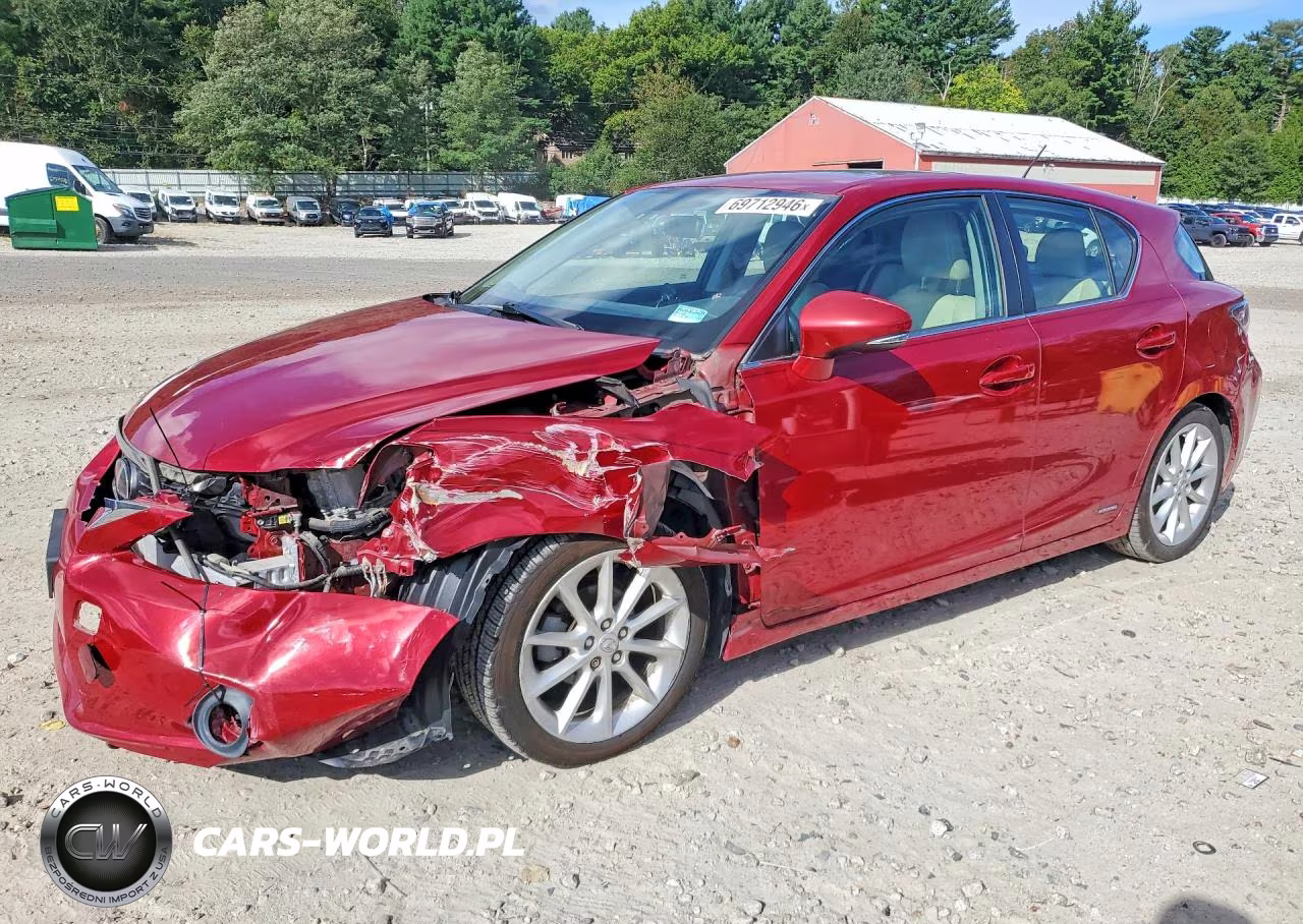 2011 Lexus Ct 200 VIN:JTHKD5BH8B2030155 - 1