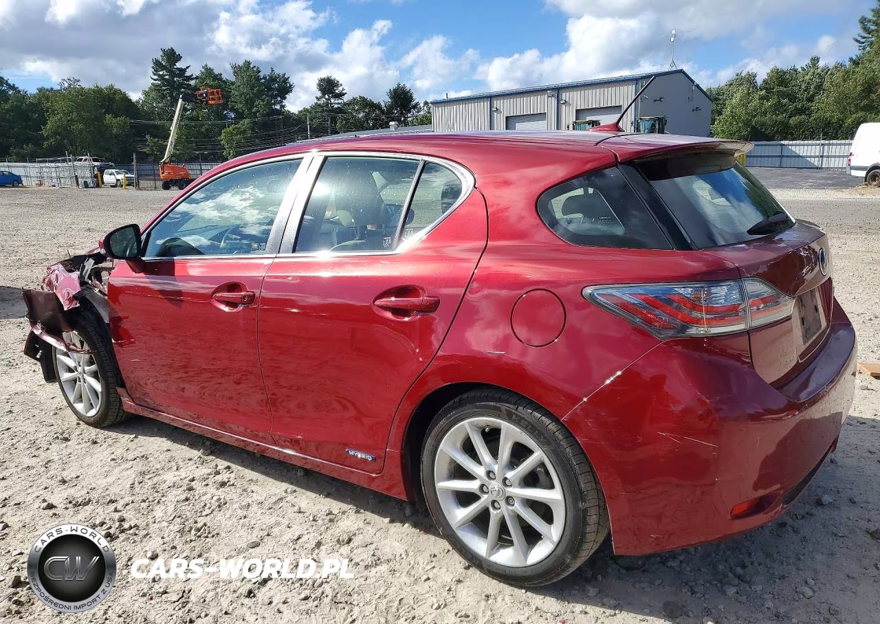 2011 Lexus Ct 200 VIN:JTHKD5BH8B2030155 - 2