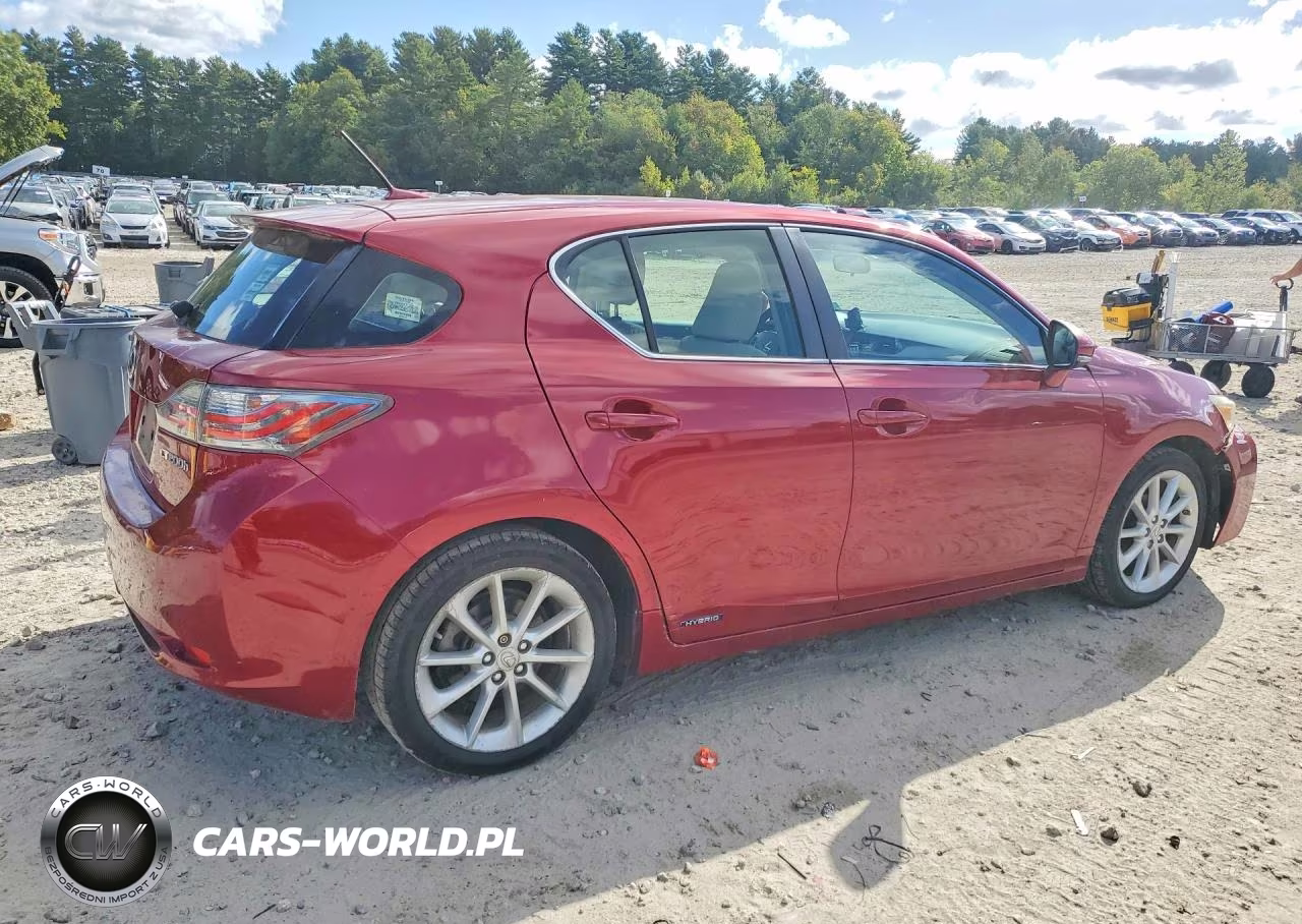 2011 Lexus Ct 200 VIN:JTHKD5BH8B2030155 - 3
