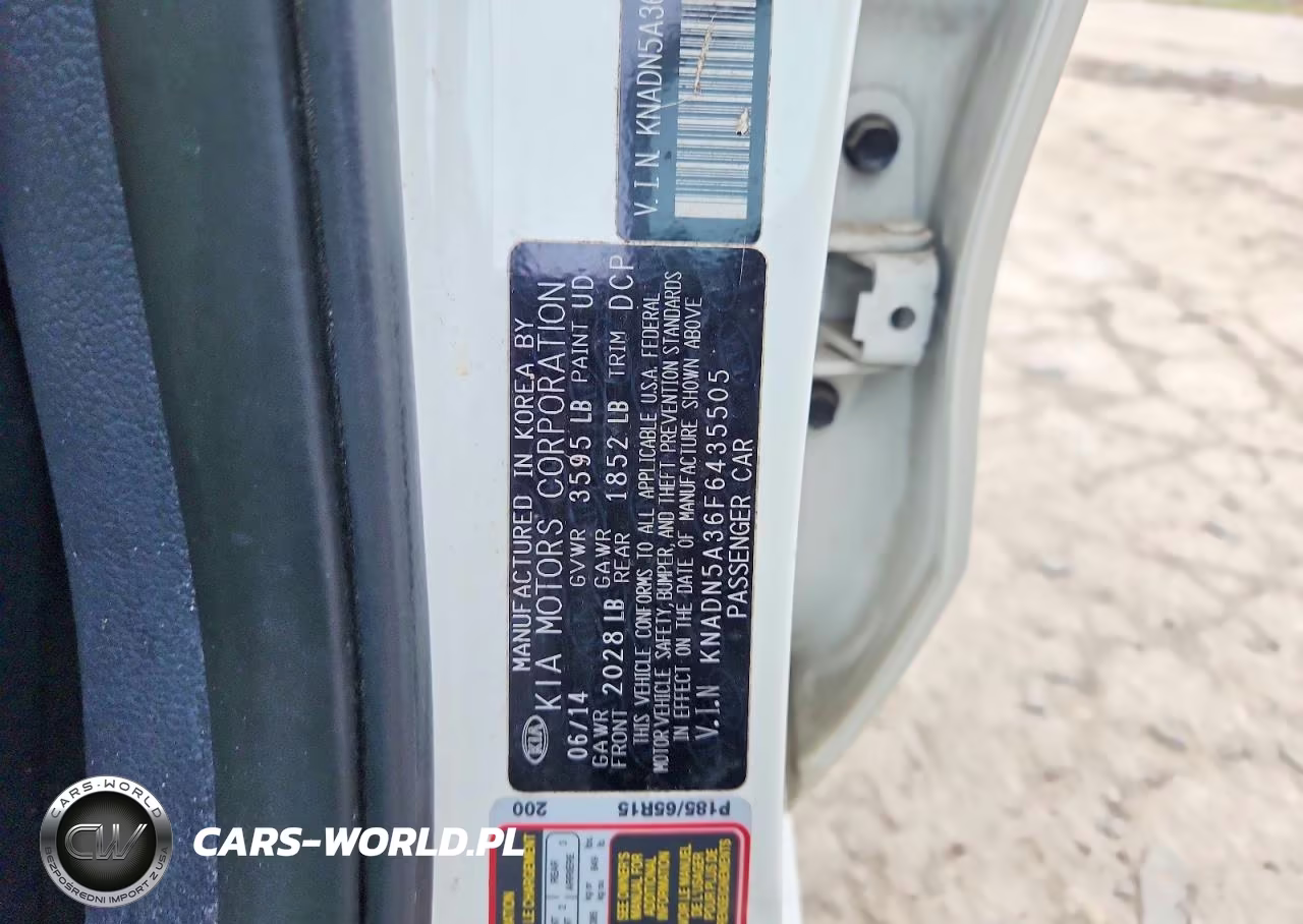 2015 Kia Rio 5-Door Ex VIN:KNADN5A36F6435505 - 13
