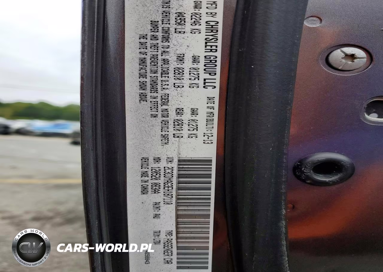 2014 Dodge Challenger Sxt VIN:2C3CDYAG3EH187110 - 12
