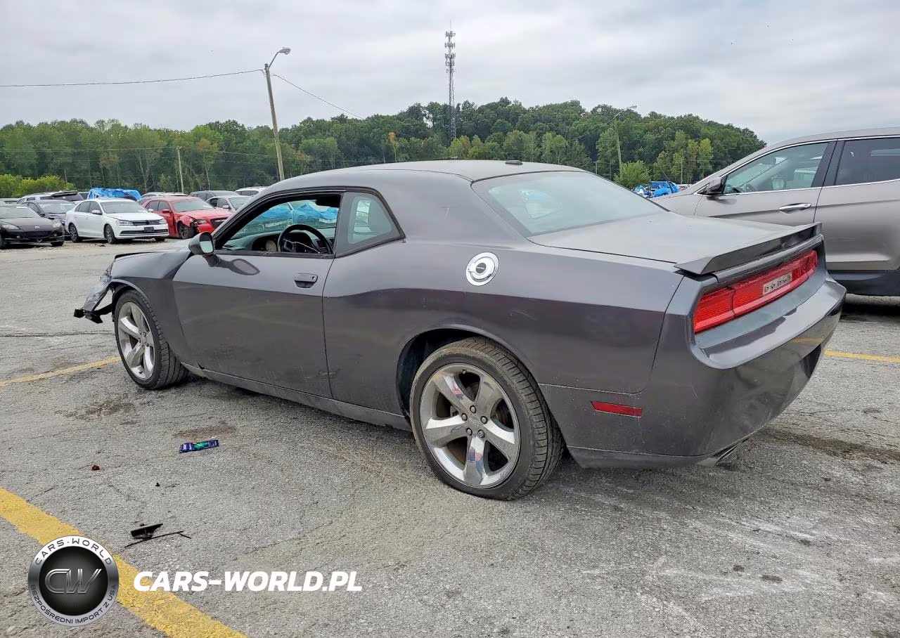 2014 Dodge Challenger Sxt VIN:2C3CDYAG3EH187110 - 2
