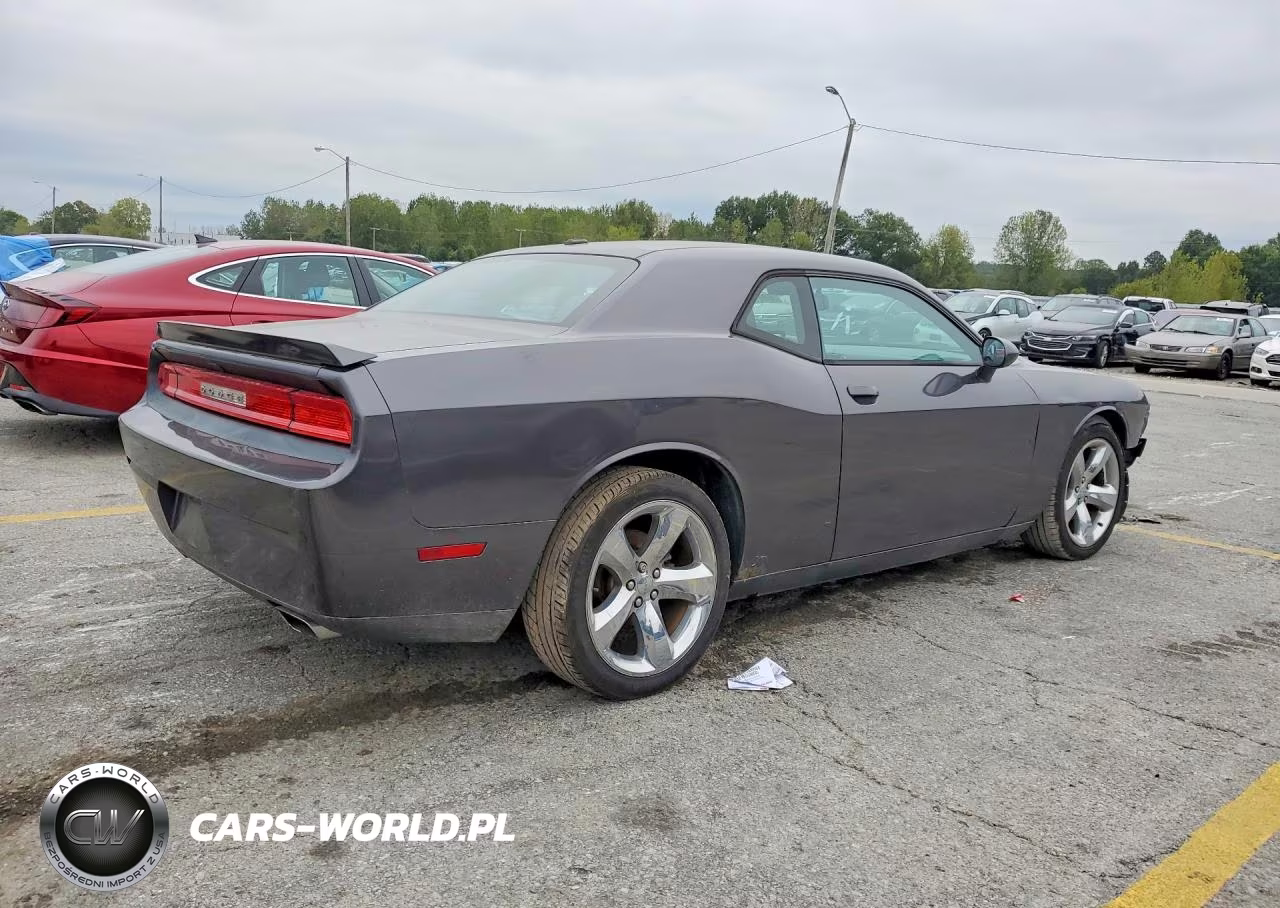 2014 Dodge Challenger Sxt VIN:2C3CDYAG3EH187110 - 3