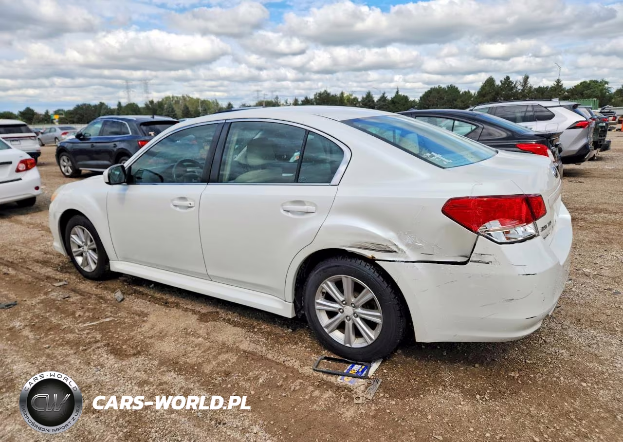 2012 Subaru Legacy 2.5I VIN:4S3BMCA67C3033064 - 2
