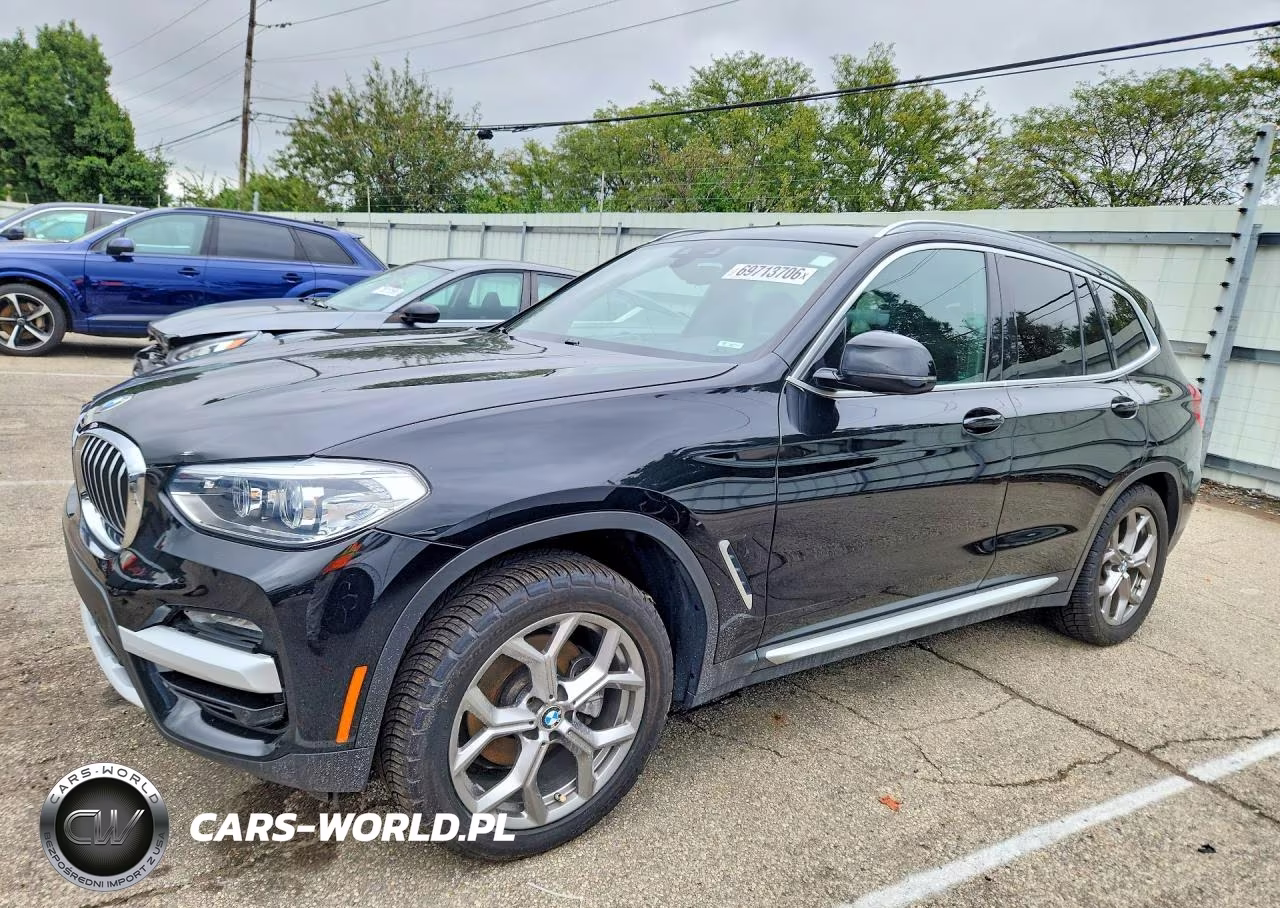 2021 BMW X3 xDrive30I VIN:5UXTY5C08M9F12607 - 1