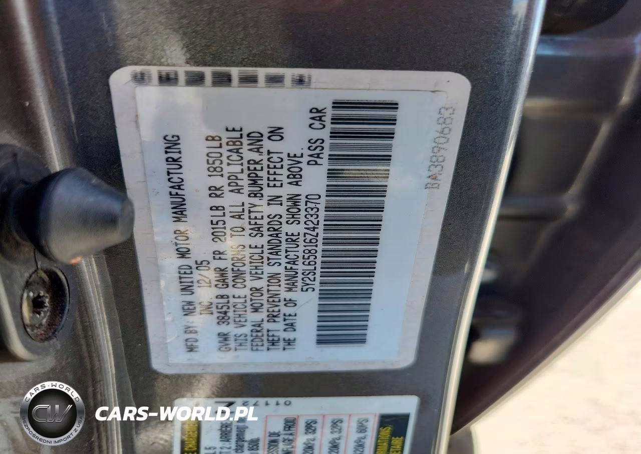 2006 Pontiac Vibe VIN:5Y2SL65816Z423370 - 13