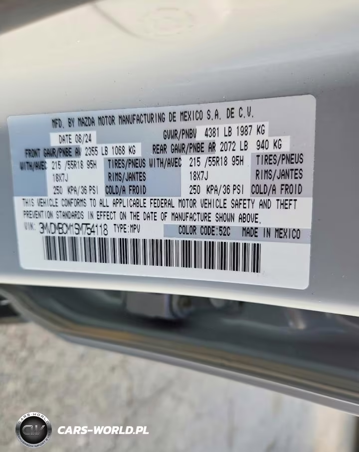 2025 Mazda Cx-30 Preferred VIN:3MVDMBCM1SM754118 - 12
