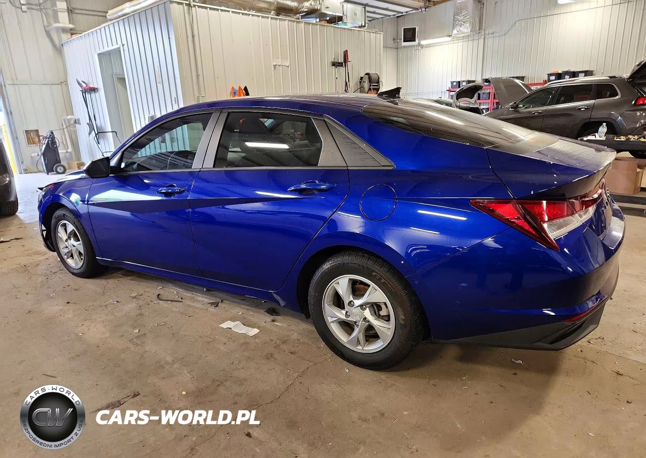 2021 Hyundai Elantra Se VIN:KMHLL4AG8MU110411 - 2