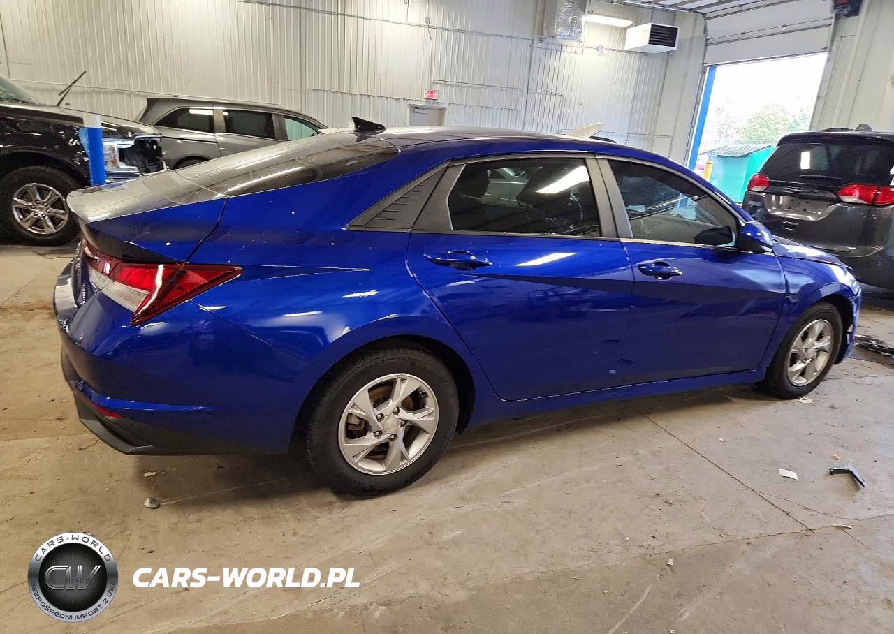2021 Hyundai Elantra Se VIN:KMHLL4AG8MU110411 - 3