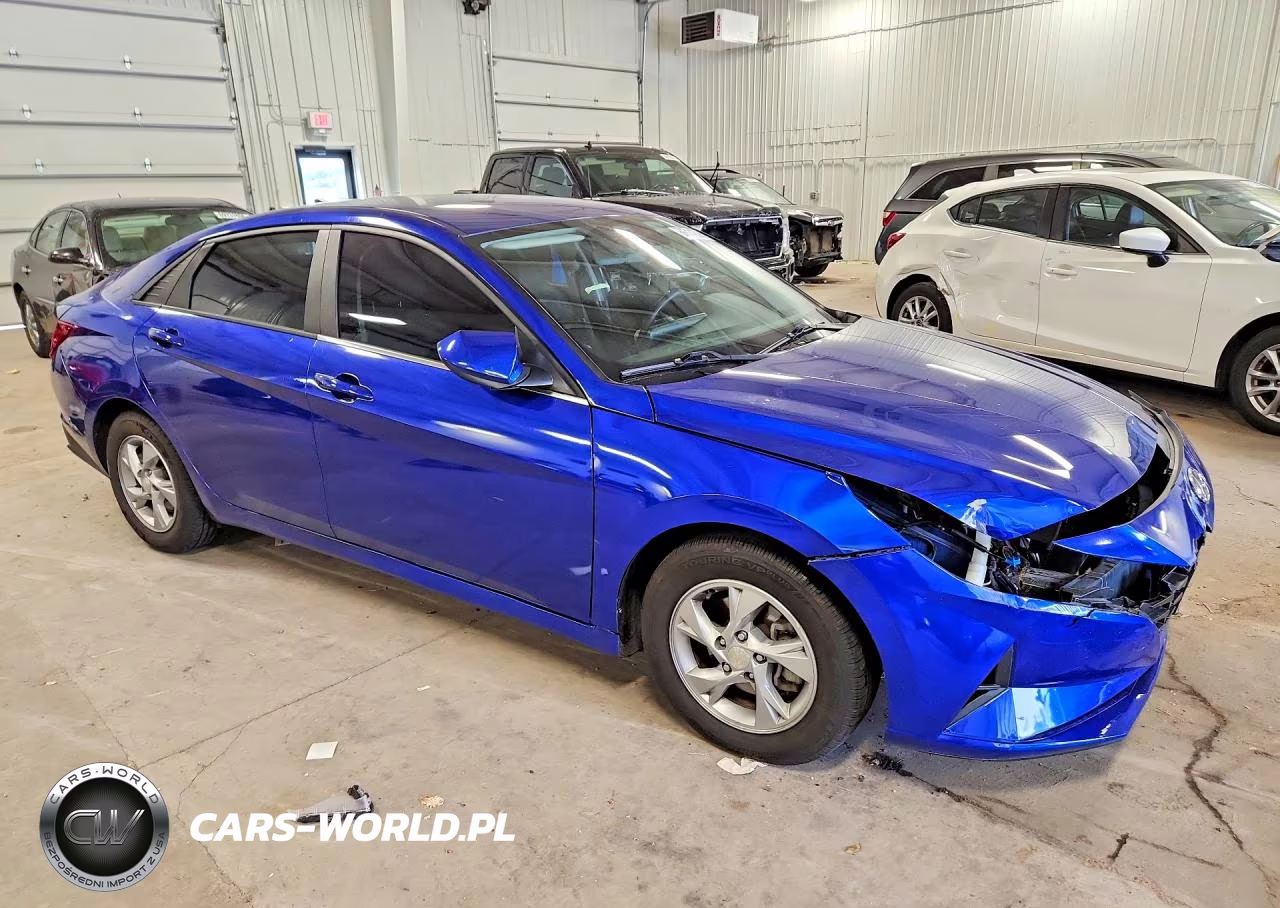 2021 Hyundai Elantra Se VIN:KMHLL4AG8MU110411 - 4
