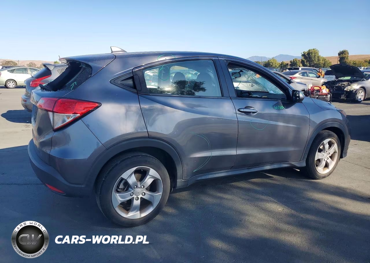 2021 Honda Hr-V Lx VIN:3CZRU5H35MM704389 - 3