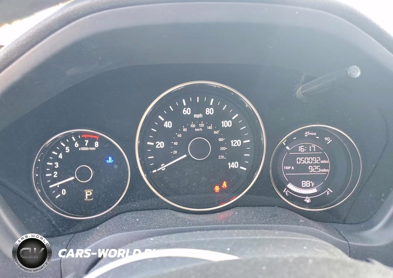 2021 Honda Hr-V Lx VIN:3CZRU5H35MM704389 - 9