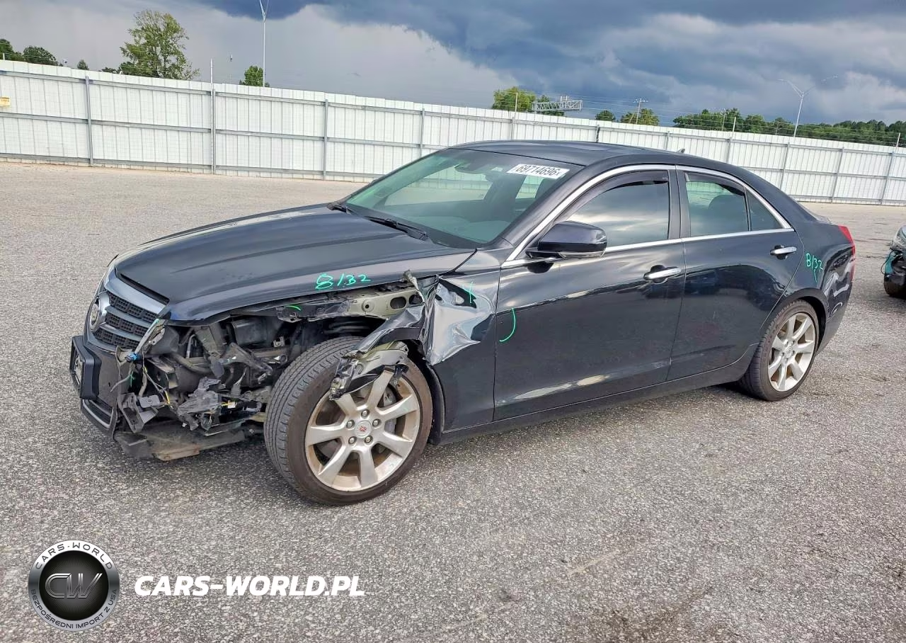 2014 Cadillac Ats Luxury VIN:1G6AB5SX5E0185551 - 1