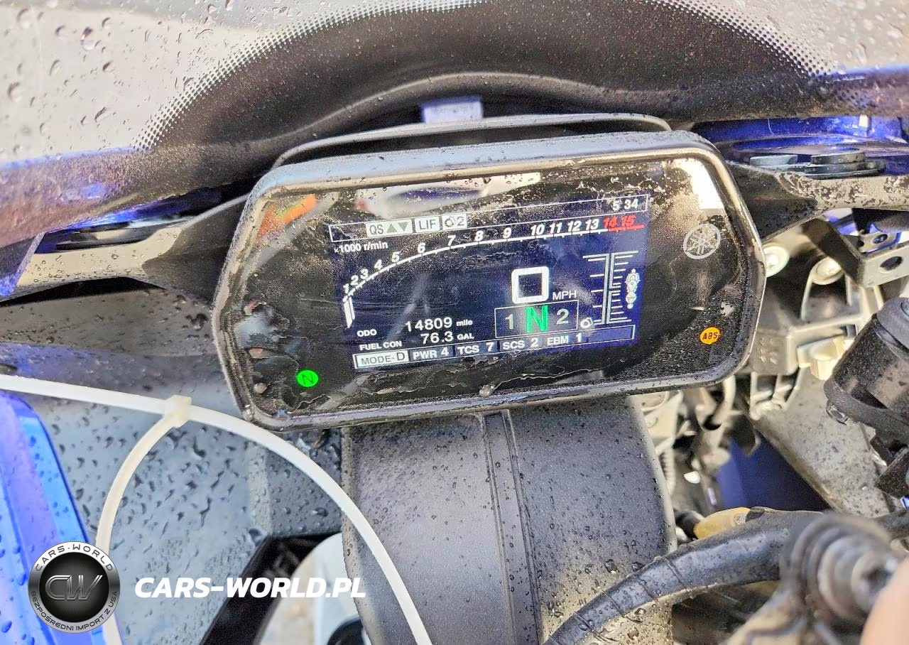 2020 Yamaha Yzfr1 VIN:JYARN66E7LA000490 - 7