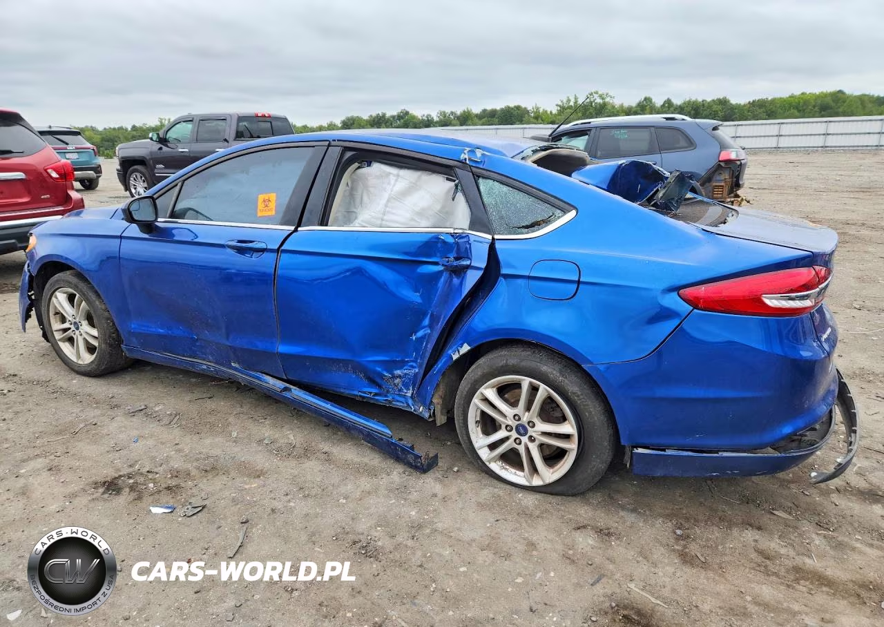 2018 Ford Fusion Se VIN:3FA6P0H77JR185856 - 2