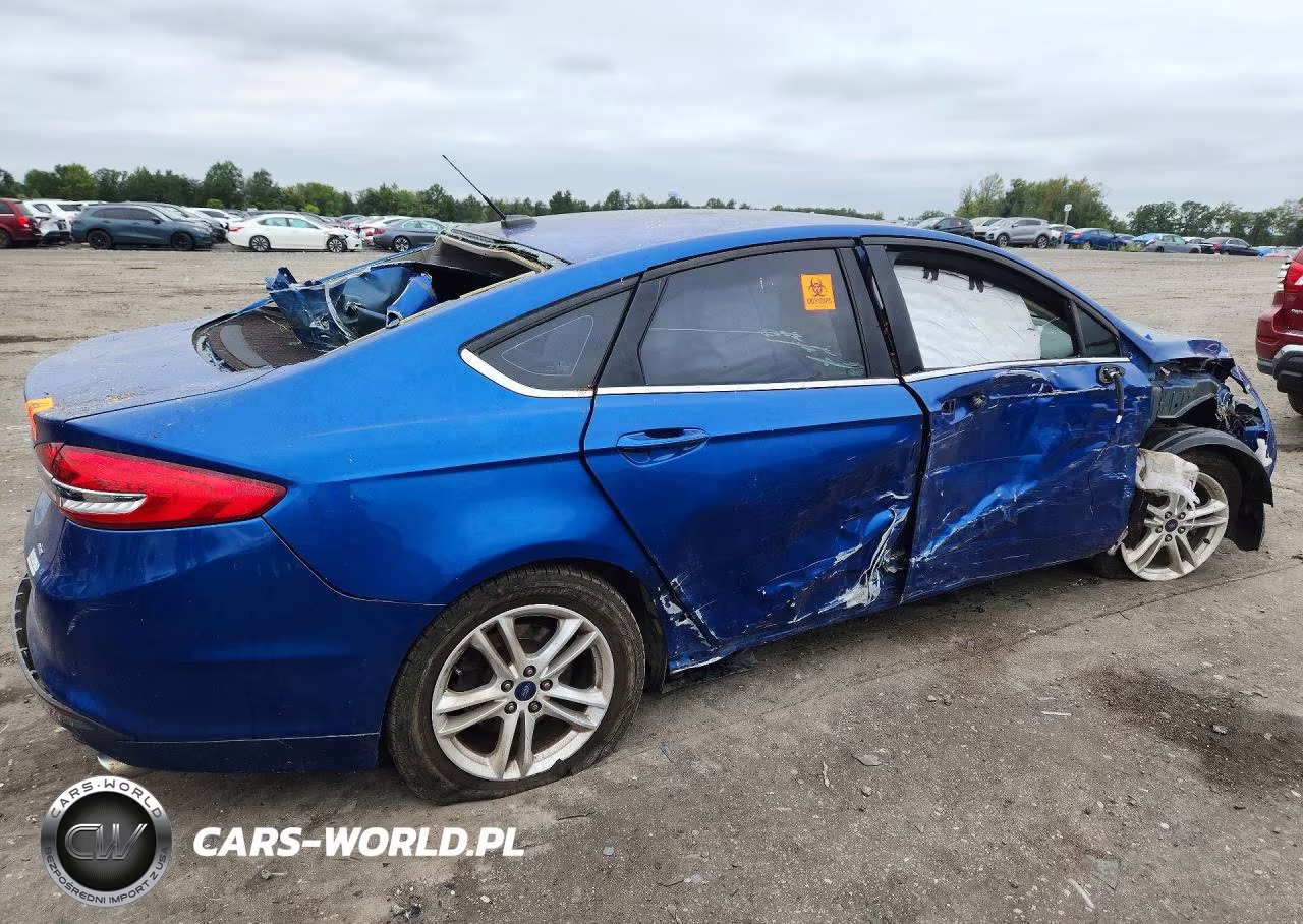 2018 Ford Fusion Se VIN:3FA6P0H77JR185856 - 3