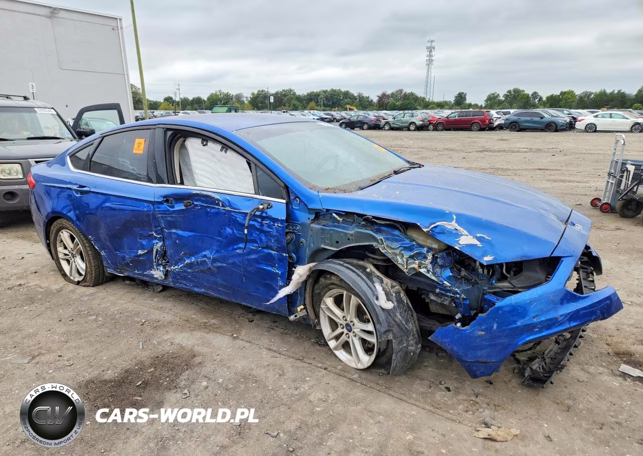 2018 Ford Fusion Se VIN:3FA6P0H77JR185856 - 4