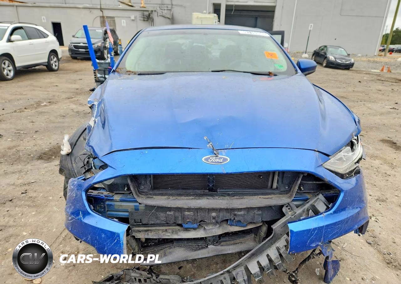 2018 Ford Fusion Se VIN:3FA6P0H77JR185856 - 5