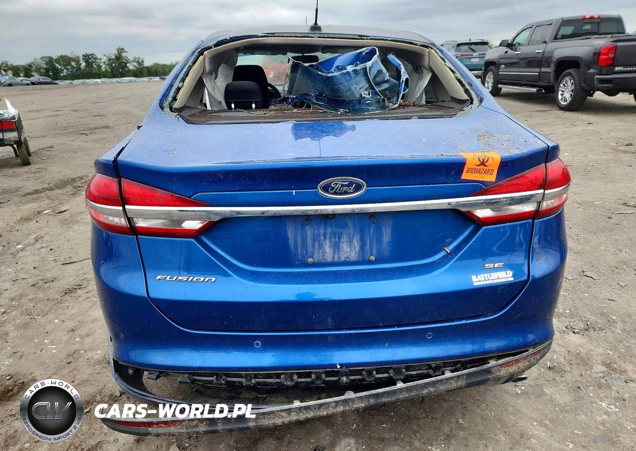 2018 Ford Fusion Se VIN:3FA6P0H77JR185856 - 6