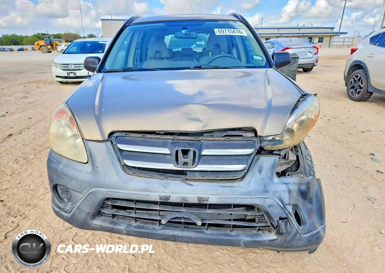 2005 Honda Cr-V Lx VIN:JHLRD68545C021134 - 5