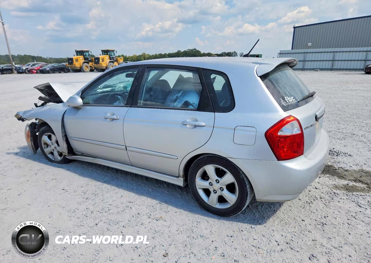 2007 Kia Spectra Spectra5 Sx VIN:KNAFE162175004109 - 2