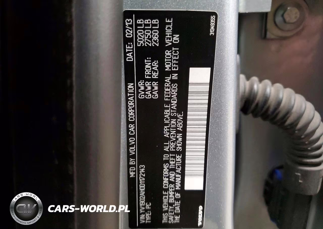 2013 Volvo S80 T6 VIN:YV1902AH0D1172143 - 12
