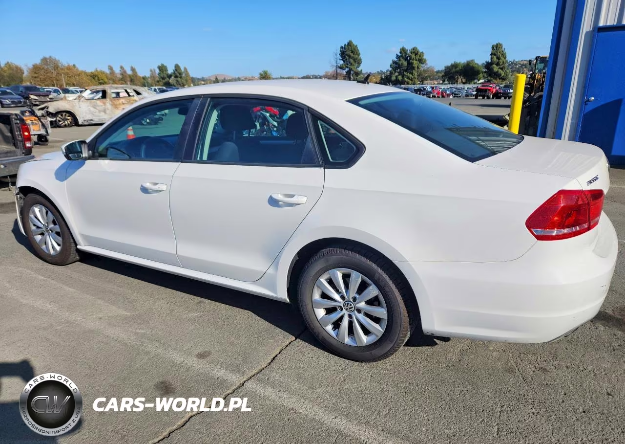 2013 Volkswagen Passat S VIN:1VWAP7A36DC023270 - 2