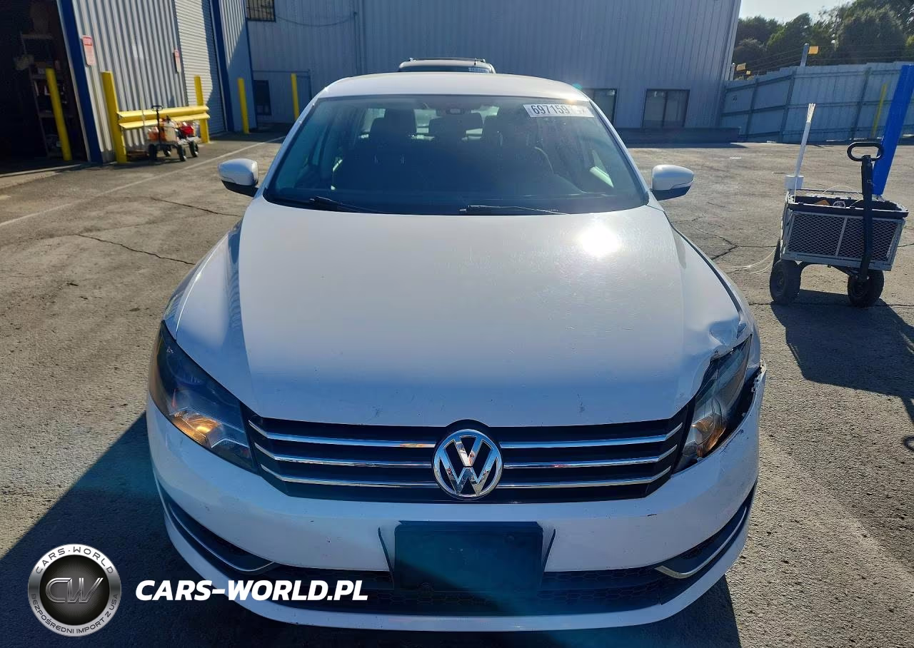 2013 Volkswagen Passat S VIN:1VWAP7A36DC023270 - 5