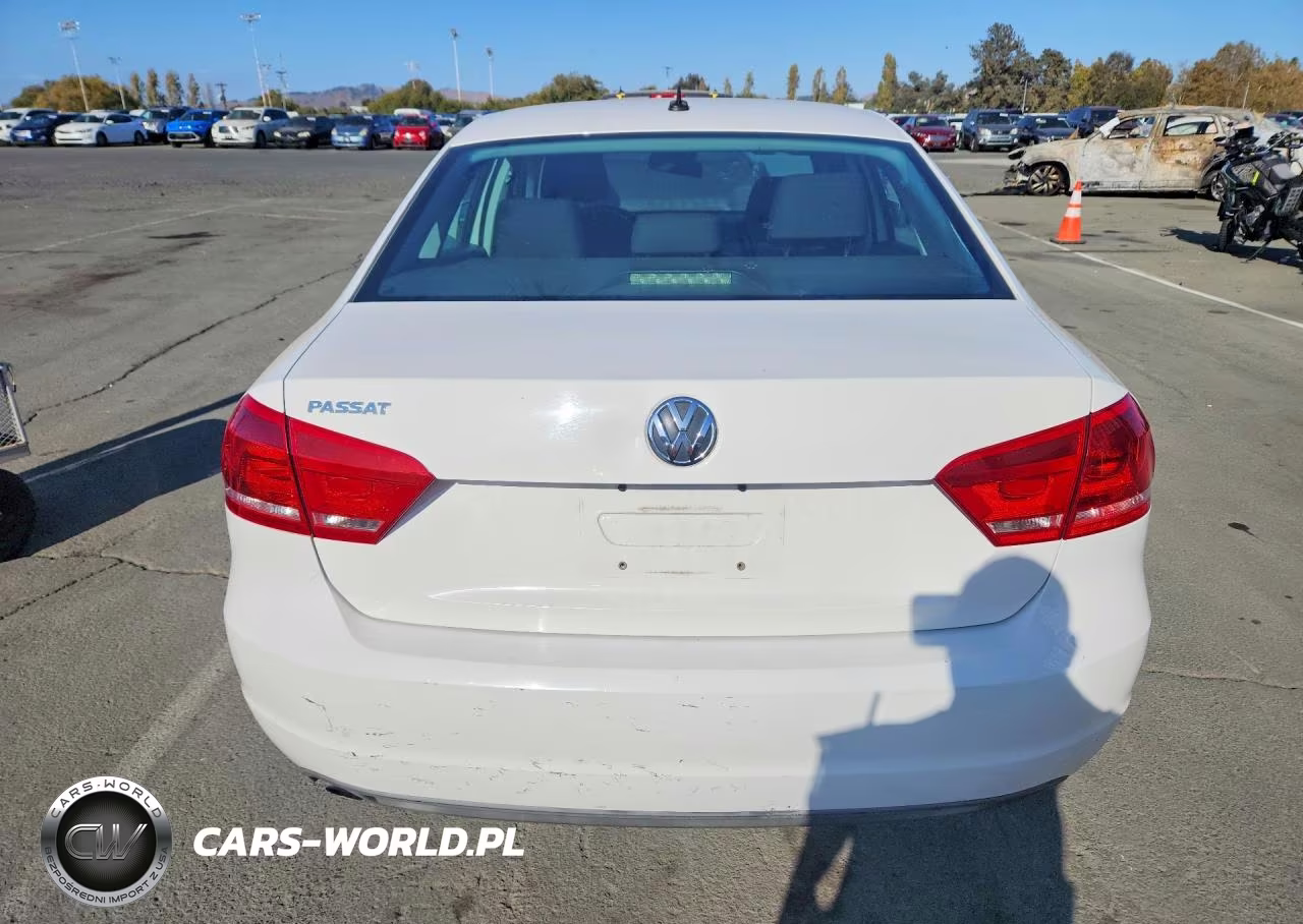 2013 Volkswagen Passat S VIN:1VWAP7A36DC023270 - 6
