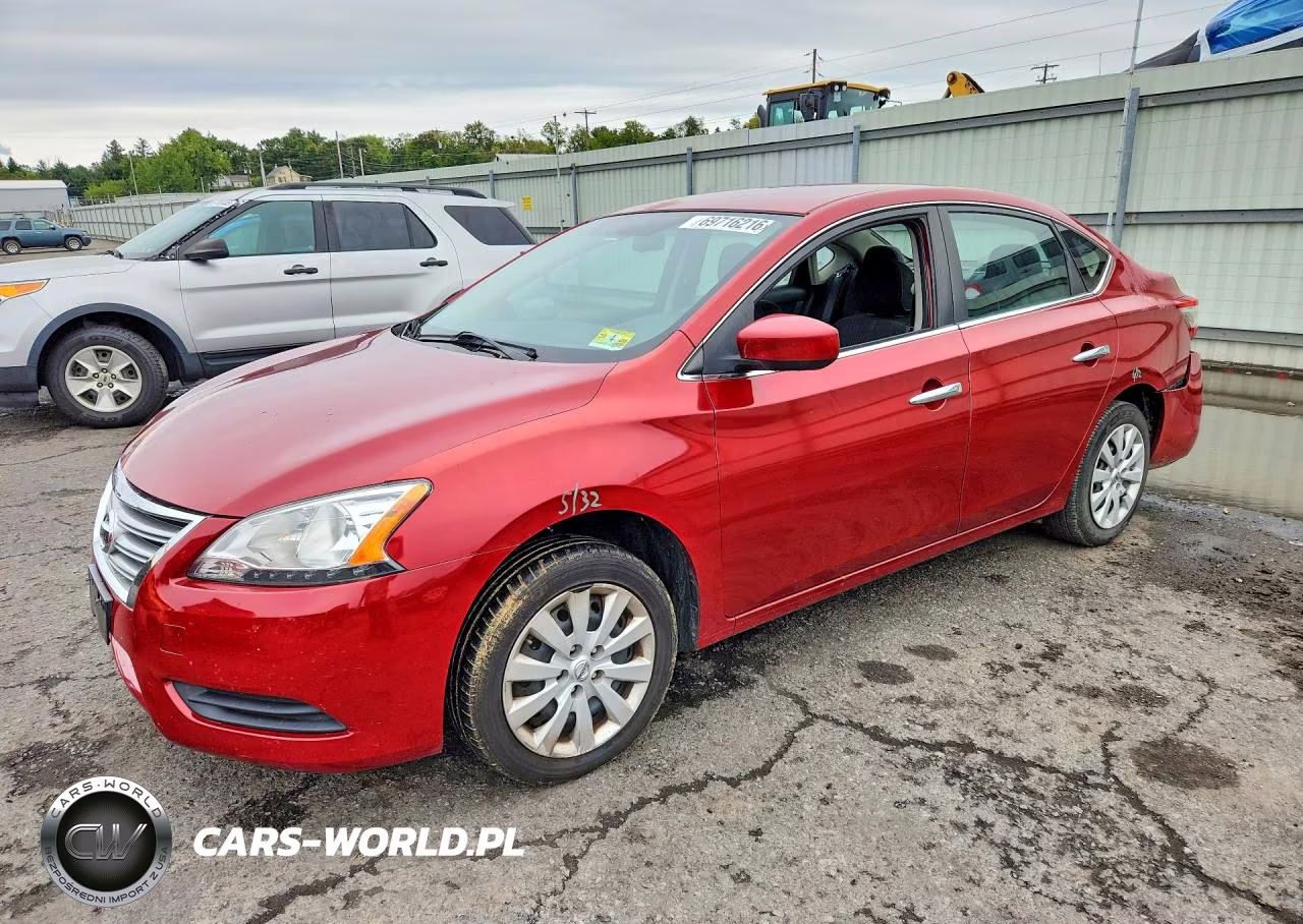 2014 Nissan Sentra Sv VIN:3N1AB7AP2EY265716 - 1
