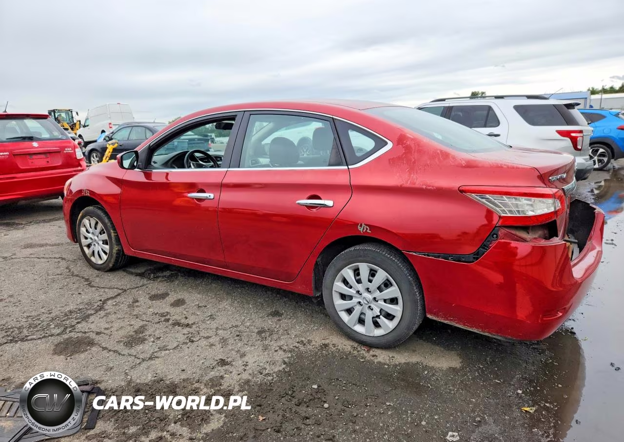 2014 Nissan Sentra Sv VIN:3N1AB7AP2EY265716 - 2