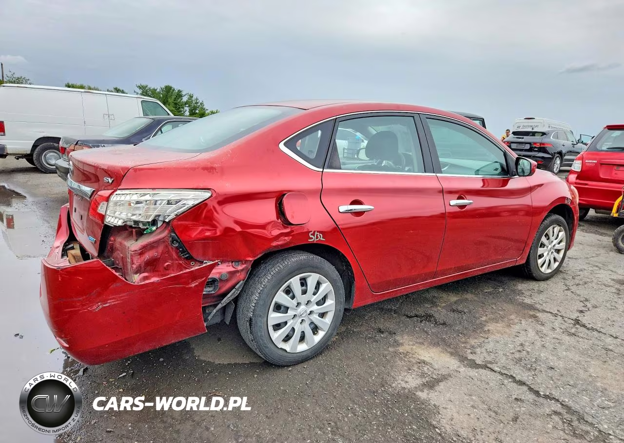 2014 Nissan Sentra Sv VIN:3N1AB7AP2EY265716 - 3