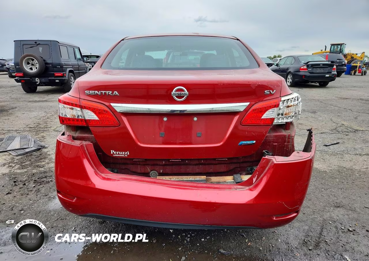 2014 Nissan Sentra Sv VIN:3N1AB7AP2EY265716 - 6