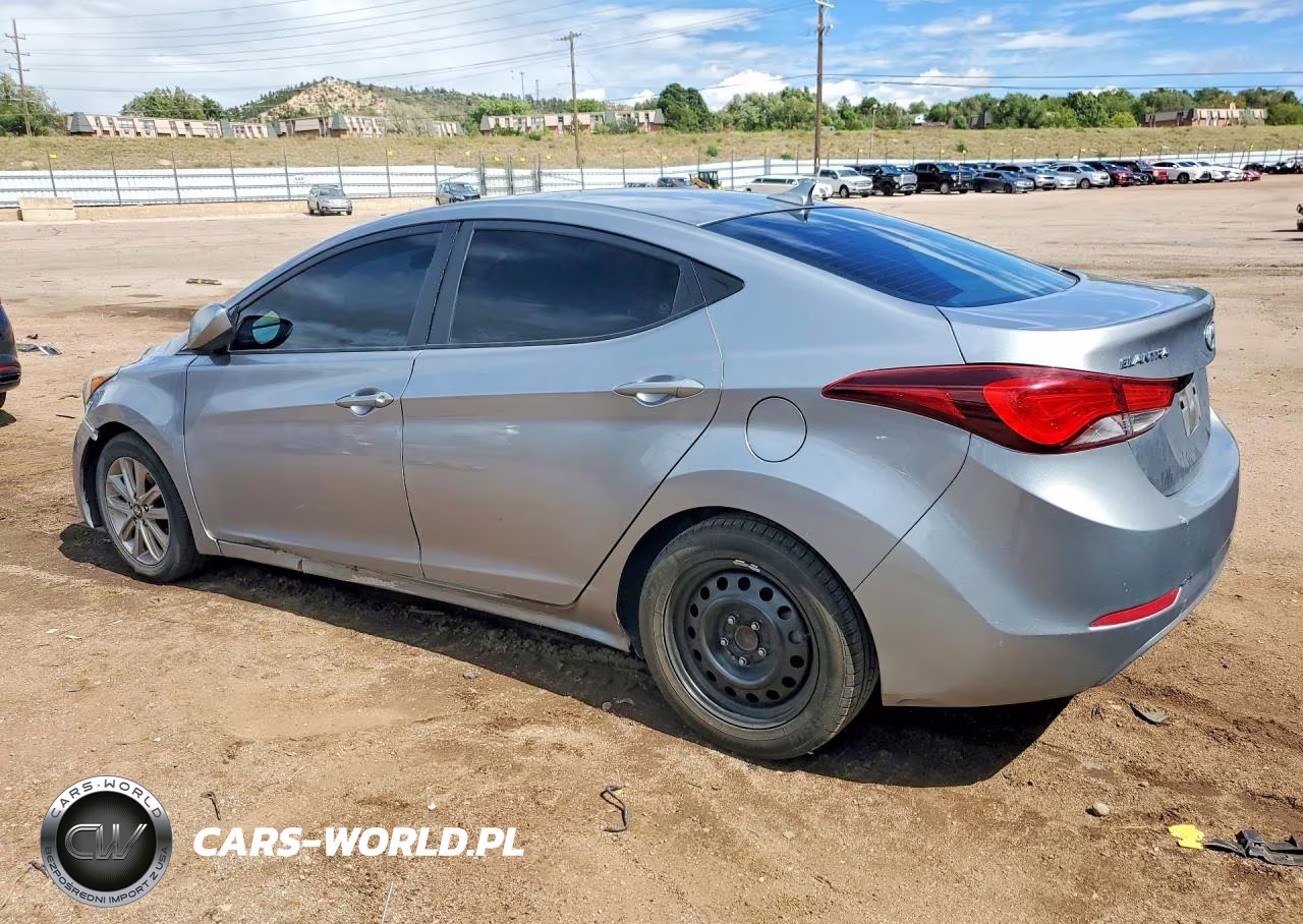 2015 Hyundai Elantra Se VIN:5NPDH4AE1FH597084 - 2