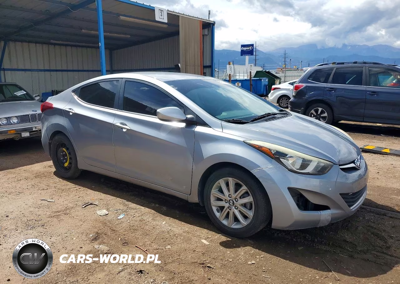 2015 Hyundai Elantra Se VIN:5NPDH4AE1FH597084 - 4