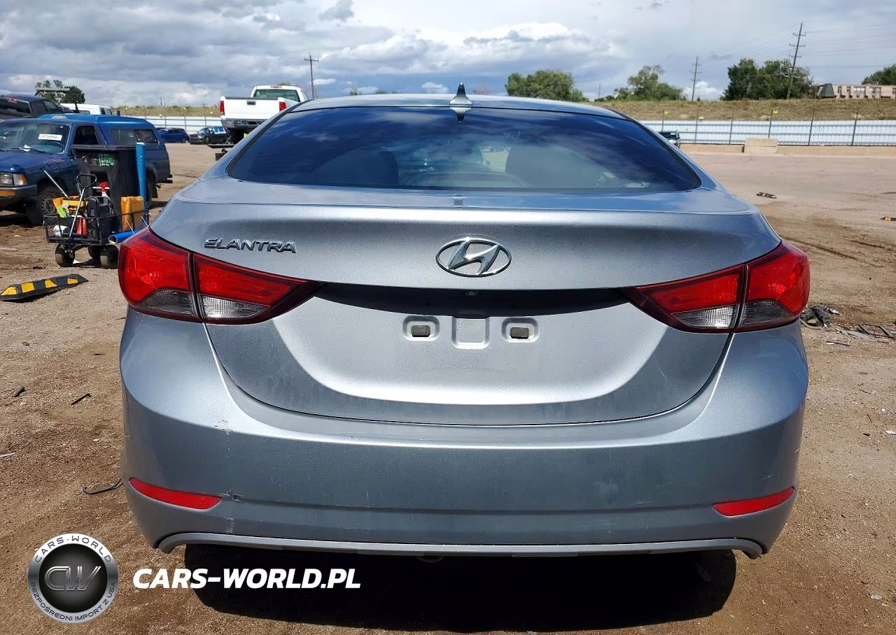 2015 Hyundai Elantra Se VIN:5NPDH4AE1FH597084 - 6