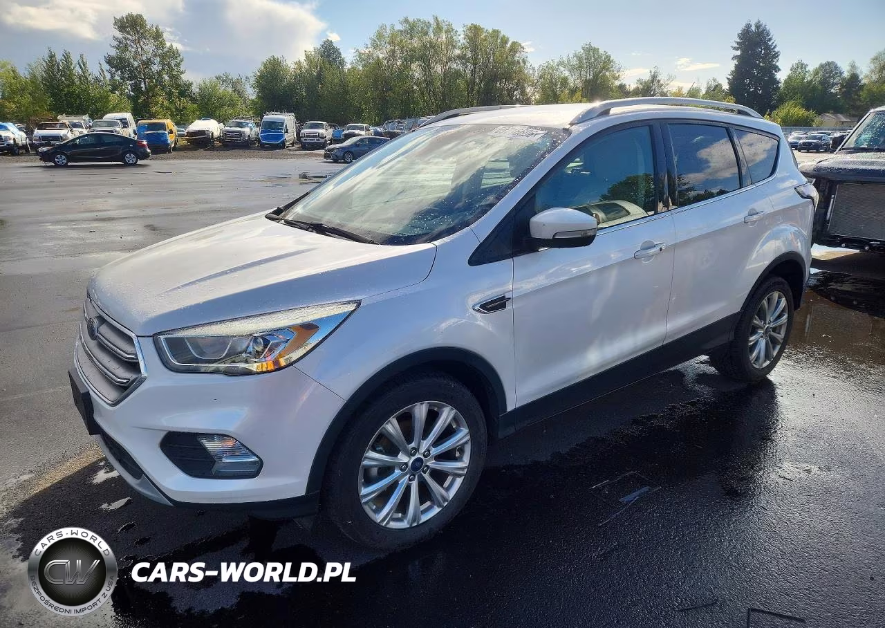 2017 Ford Escape Titanium VIN:1FMCU0JD7HUE57746 - 1