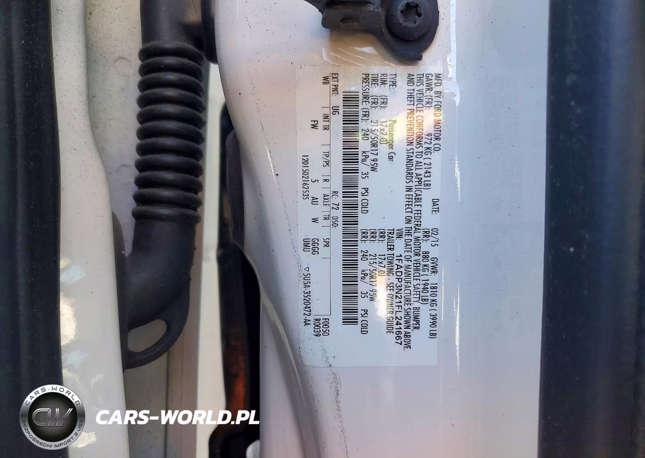 2015 Ford Focus Titanium VIN:1FADP3N21FL241667 - 13