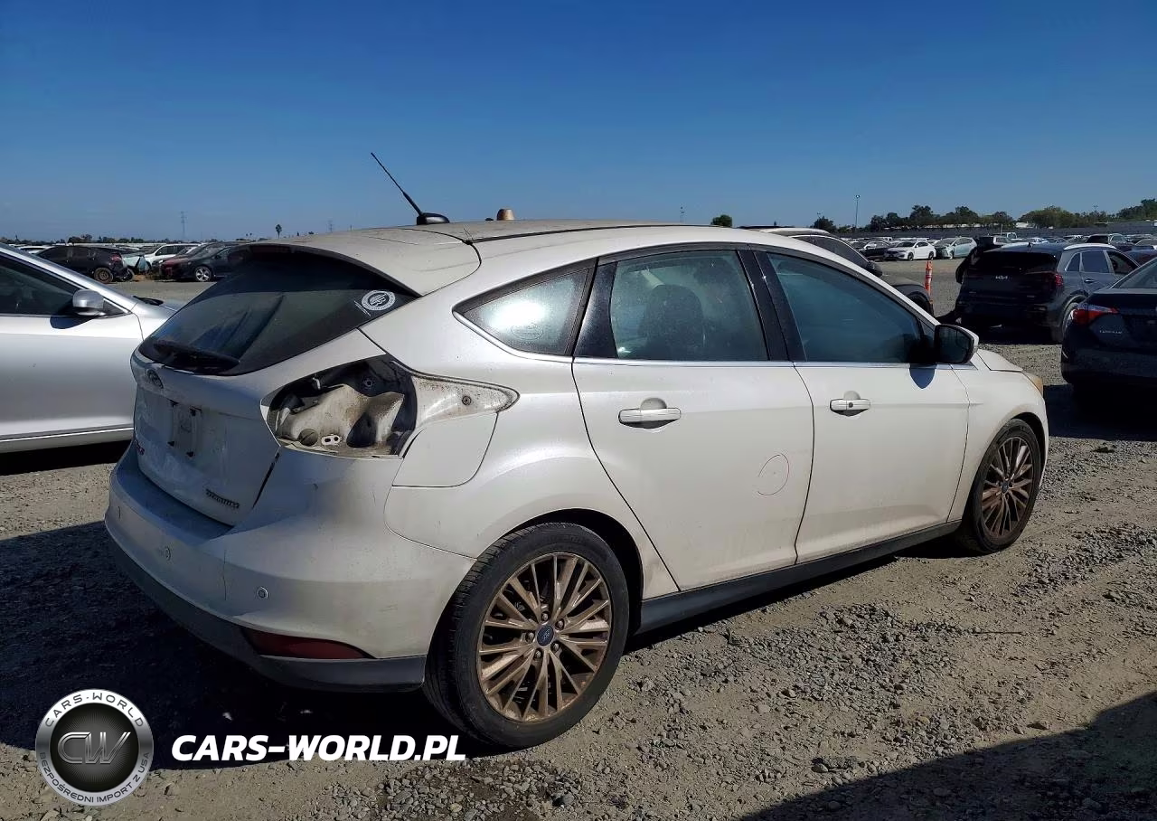 2015 Ford Focus Titanium VIN:1FADP3N21FL241667 - 3