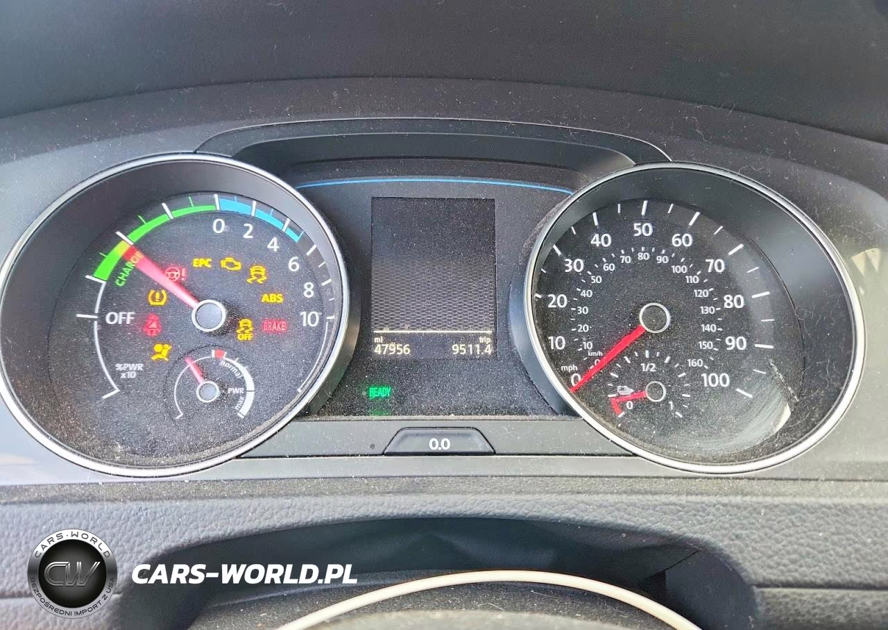 2016 Volkswagen E-Golf Sel Premium VIN:WVWPP7AU7GW912555 - 9