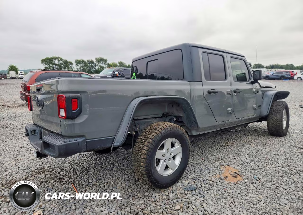 2021 Jeep Gladiator Sport VIN:1C6HJTAG1ML522595 - 3