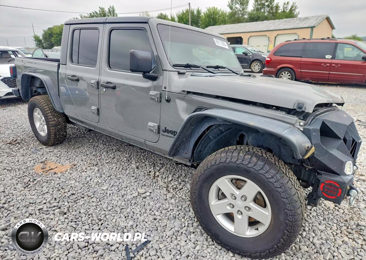 2021 Jeep Gladiator Sport VIN:1C6HJTAG1ML522595 - 4
