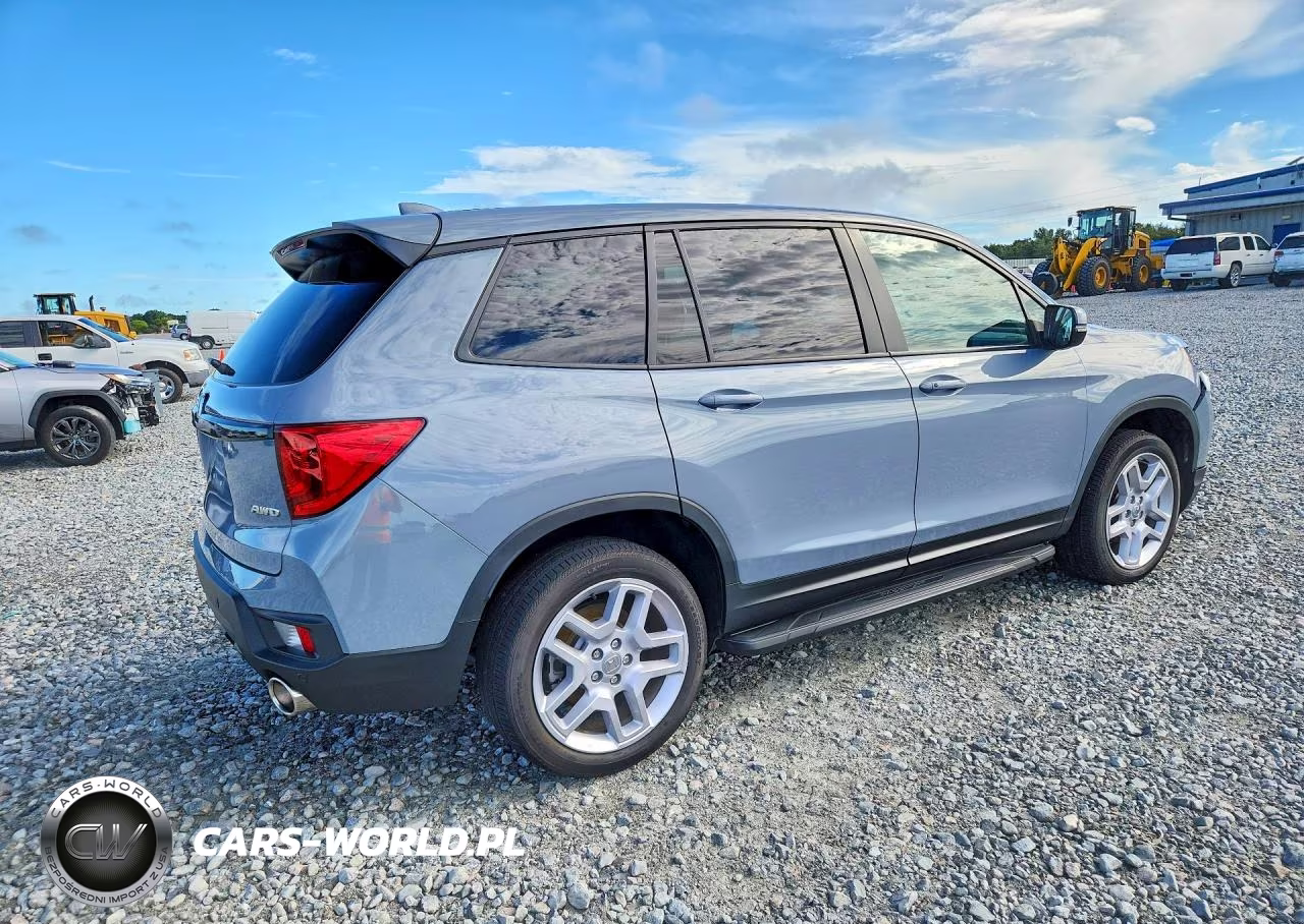 2024 Honda Passport Exl VIN:5FNYF8H57RB020342 - 3